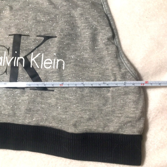 Calvin Klein Gray Sparkle Sports Bra - Picture 9 of 11
